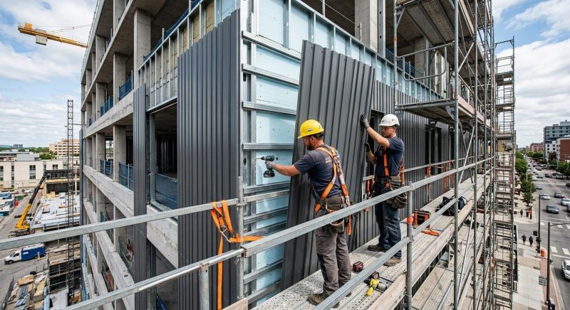 Metal Cladding Installation