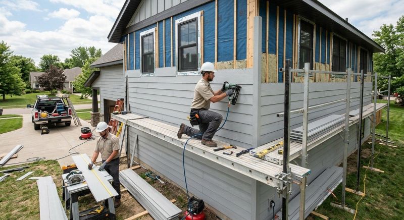 Cement Siding Installation in Giles County, TN