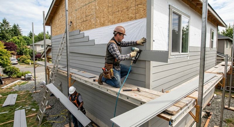 Cement Siding Installation in Summertown, TN