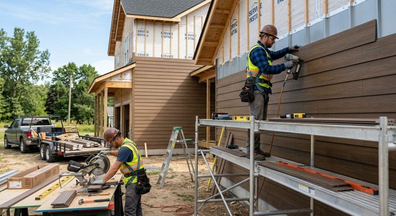 Composite Siding Installation in Lawrenceburg, TN