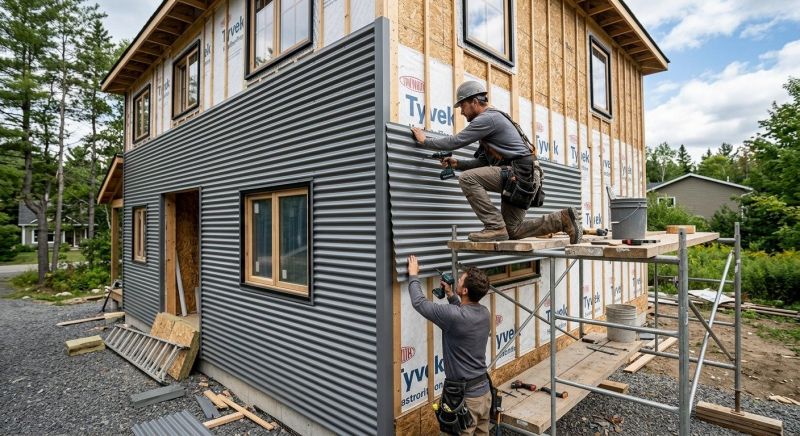 Corrugated Siding Installation in Pulaski, TN