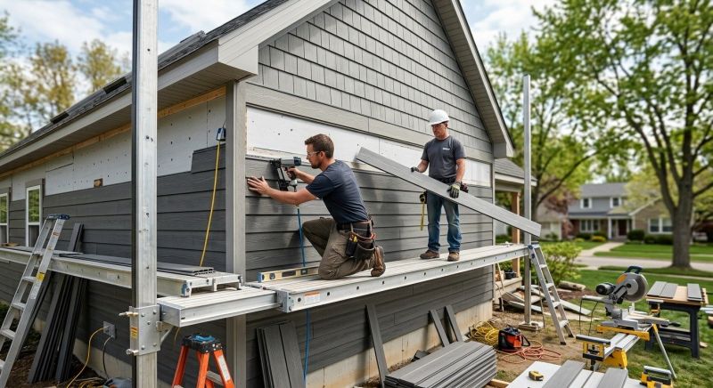 Engineered Siding Installation in Giles County, TN