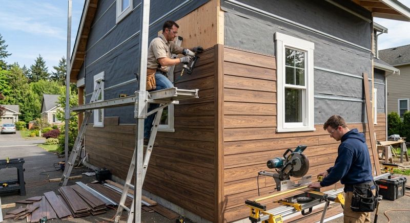 Engineered Siding Installation in Lawrenceburg, TN