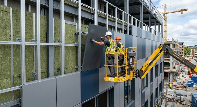 Facade Cladding Installation in Pulaski, TN