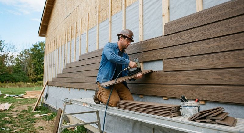 Faux Wood Siding Installation in Pulaski, TN
