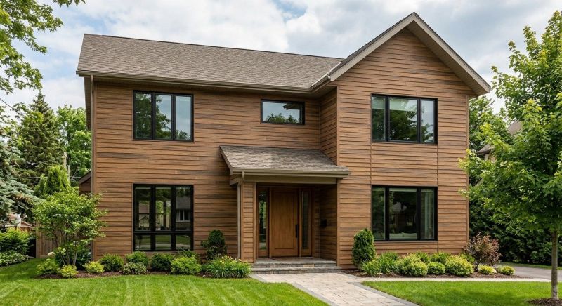 Faux Wood Siding Installation in Marshall County, TN
