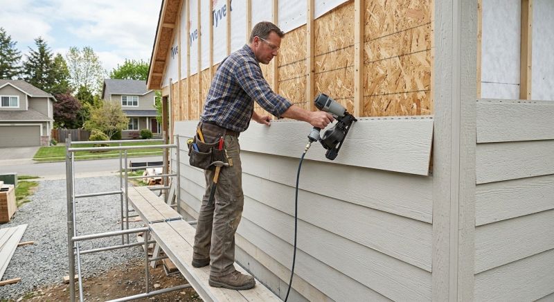 Fiber Siding Installation in Giles County, TN