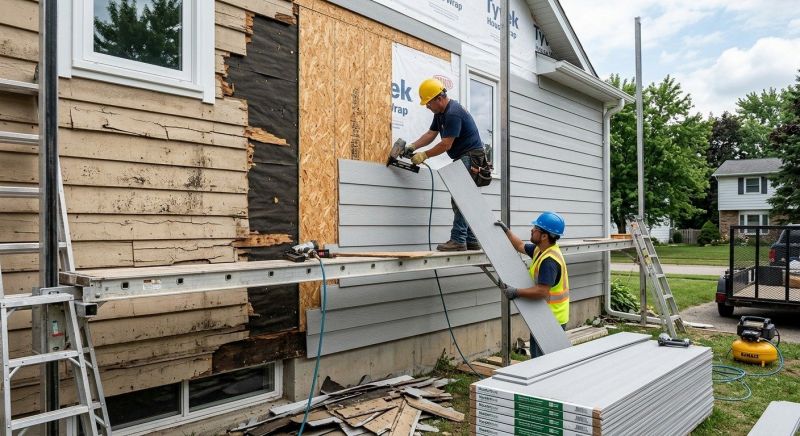 Fiberboard Siding Installation in Pulaski, TN