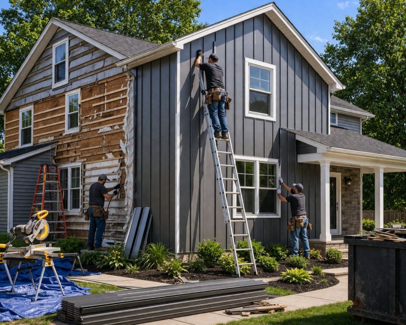 House Siding Replacement in Pulaski, TN