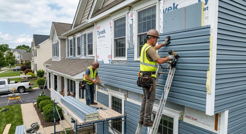 Insulated Siding Installation in Giles County, TN