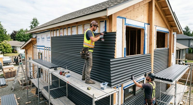 Metal Siding Installation in Lawrenceburg, TN