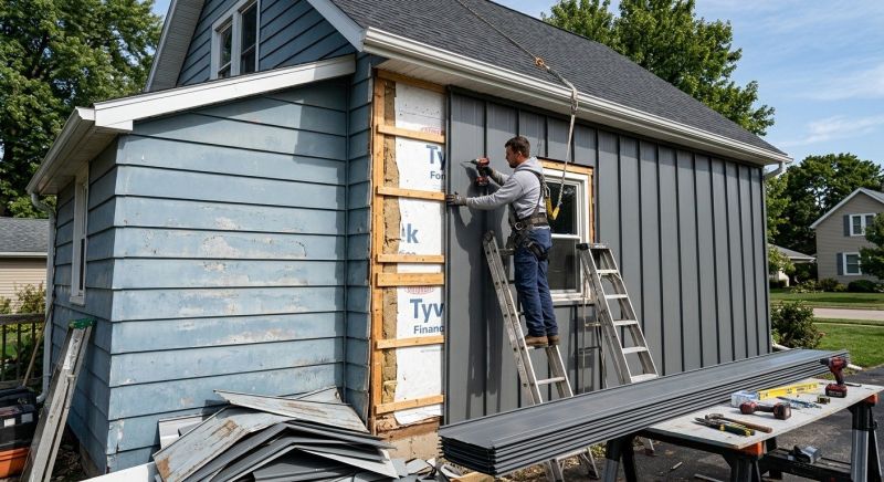 Metal Siding Installation in Pulaski, TN