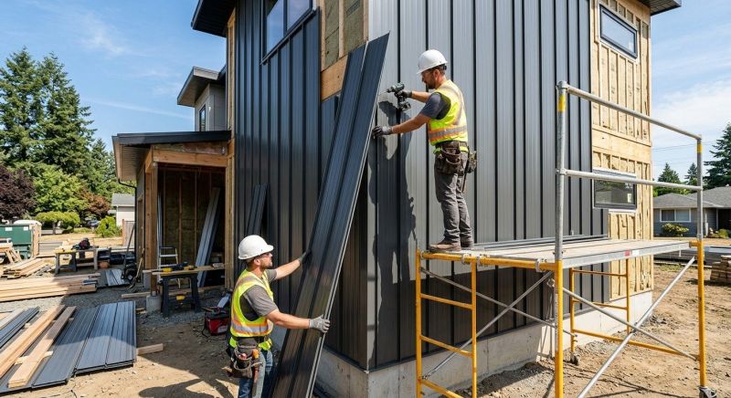 Metal Siding Installation in Marshall County, TN