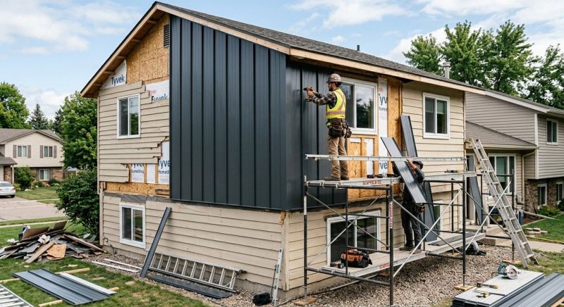 Metal Siding Replacement in Lawrence County, TN