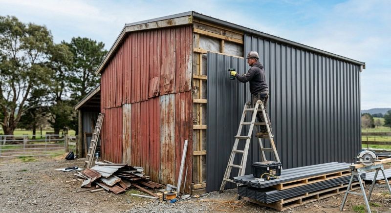 Metal Siding Replacement in Minor Hill, TN