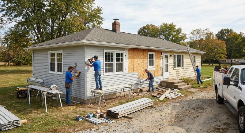 Siding Replacement in Minor Hill, TN