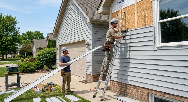 Vinyl Siding Installation in Pulaski, TN