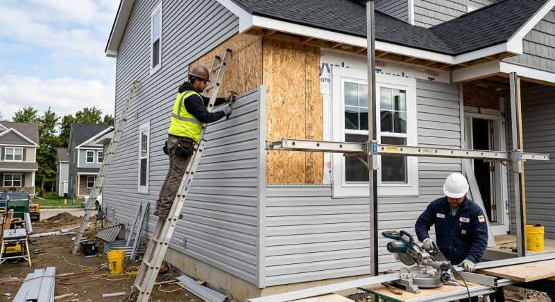 Vinyl Siding Installation in Marshall County, TN